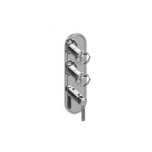 Graff G-8087-LM56C18-SN-T - Vintage Traditional M-Series Valve Trim with Three Handles