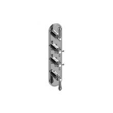 Graff G-8088-ALM34C2-BK-T - Adley Traditional M-Series Valve Trim with Four Handles