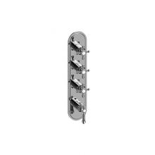 Graff G-8088-LM15C2-BK-T - Adley Traditional M-Series Valve Trim with Four Handles