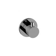 Graff G-8069-RH1-PN/BK-T - M.E. Round M-Series 3-Way Diverter Valve Trim with Handle