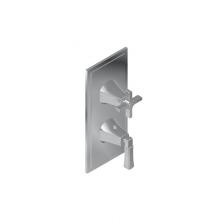 Graff G-8149-1L1C-UB-T - M-Series Finezza DUE 2-Hole Trim Plate w/Finezza Handles (Vertical Installation)