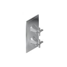 Graff G-8149-C15E0-UB-T - M-Series Finezza DUE 2-Hole Trim Plate w/Cross Handles (Vertical Installation)