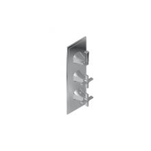 Graff G-8178-2C1L-UB-T - M-Series Finezza DUE 3-Hole Trim Plate w/Finezza Handles (Vertical Installation)