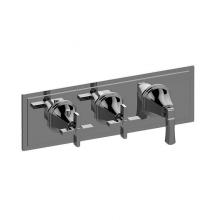 Graff G-8078H-2C1L-WT-T - Finezza UNO M-Series Valve Trim with Three Handles (Horizontal Orientation)