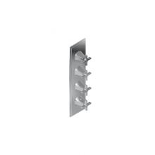 Graff G-8179-C15E0-BK-T - Finezza DUE Finezza DUE, Vignola M-Series Valve Trim with Four Handles