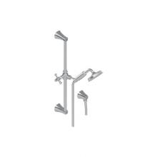 Graff G-8656-BK - Finezza DUE Transitional Handshower with Wall-Mounted Slide Bar