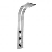 Graff G-8850-LM31S-PC-T - Solar Shower Panel and Handles