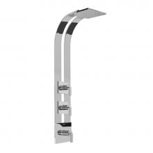 Graff G-8850-LM40S-PC-T - Immersion Shower Panel and Handles