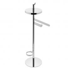 Graff G-9155-UBB - Free Standing Tissue Holder, Toilet Brush Holder & Towel Bar