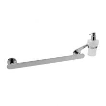 Graff G-9211-BNi - Sento Towel Bar & Soap/Lotion Dispenser