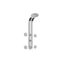 Graff GD3.100A-LM37S-BK-T - M.E. Round Thermostatic Ski Shower Set w/Body Sprays (Trim)