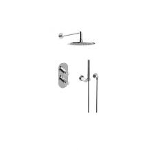 Graff GL2.022WD-C19E0-PC - M-Series Thermostatic Shower System - Shower with Handshower (Rough & Trim)