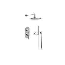 Graff GL2.022WD-LM57C19-PC/OX - M-Series Thermostatic Shower System - Shower with Handshower (Rough & Trim)