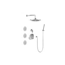 Graff GL2.122SG-LM42E0-UBB - M-Series Full Thermostatic Shower System w/Diverter Valve (Rough & Trim)