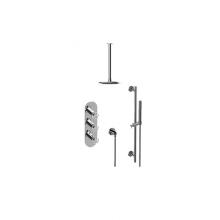 Graff GL3.041WB-C19E0-PC/OX-T - M-Series Thermostatic Shower System Shower with Handshower (Trim Only)