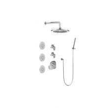 Graff GL3.112SH-LM42E0-UBB-T - M-Series Full Thermostatic Shower System (Trim Only)