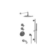 Graff GL3.612ST-C17E0-SN-T - M-Series Full Thermostatic Shower System w/Diverter Valve (Trim Only)