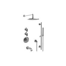 Graff GL3.612ST-LM59E0-PC - M-Series Full Thermostatic Shower System w/Diverter Valve (Rough & Trim)