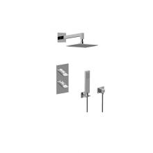 Graff GM2.022WD-C14E0-BNi - M-Series Thermostatic Shower System - Shower with Handshower (Rough & Trim)