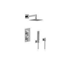 Graff GM2.022WD-LM36E0-BNi - M-Series Thermostatic Shower System - Shower with Handshower (Rough & Trim)