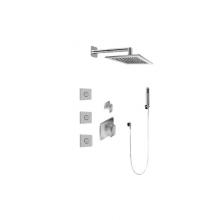 Graff GM2.122SG-C14E0-MBK - M-Series Full Thermostatic Shower System w/Diverter Valve (Rough & Trim)