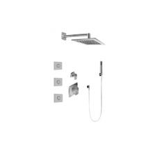 Graff GM2.122SG-LM31E0-PC - M-Series Full Thermostatic Shower System w/Diverter Valve (Rough & Trim)