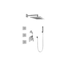 Graff GM2.122SG-LM40E0-PC - M-Series Full Thermostatic Shower System w/Diverter Valve (Rough & Trim)