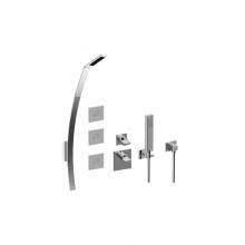 Graff GM2.128SG-C14E0-PC - M-Series Full Thermostatic Shower System w/Diverter Valve (Rough & Trim)