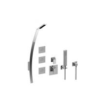 Graff GM2.128SG-LM31E0-PC - M-Series Full Thermostatic Shower System w/Diverter Valve (Rough & Trim)