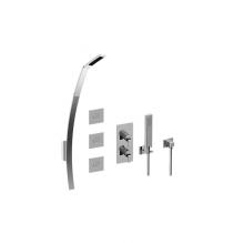 Graff GM2.128WG-LM40E0-PC - M-Series Full Thermostatic Shower System w/Diverter Valve (Rough & Trim)