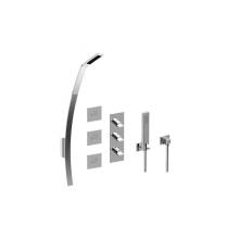 Graff GM3.128WH-C14E0-PC - M-Series Full Thermostatic Shower System (Rough & Trim)