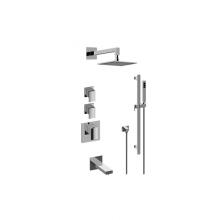 Graff GM3.612ST-LM36E0-BNi-T - M-Series Thermostatic Shower System - Tub and Shower with Handshower (Trim Only)