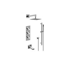 Graff GM3.612WT-C14E0-BK - M-Series Full Thermostatic Shower System (Rough & Trim)