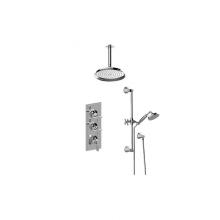 Graff GP3.011WB-1L2C-PC - M-Series Thermostatic Shower System - Shower with Handshower (Rough & Trim)