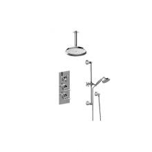 Graff GP3.011WB-2C1L-PC - M-Series Thermostatic Shower System - Shower with Handshower (Rough & Trim)