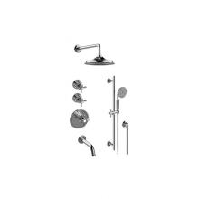 Graff GT3.K12ST-C16E0-PC - M-Series Thermostatic Shower System - Tub and Shower with Handshower (Rough & Trim)