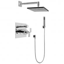 Graff G-7295-C9S-PC - Contemporary Pressure Balancing Shower Set (Rough & Trim)