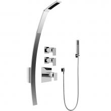 Graff GF2.020A-LM31S-PC - Luna Thermostatic Shower Set w/Handshower (Rough & Trim)