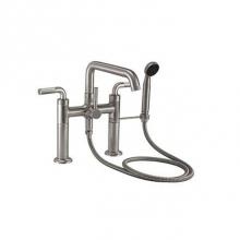 California Faucets 0908-30.18-MOB - Industrial Deck Mount Tub Filler