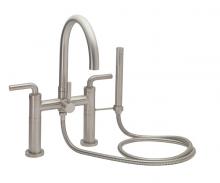 California Faucets 1108-74.20-RBZ - Contemporary Deck Mount Tub Filler