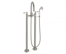 California Faucets 1303-42.18-PC - Traditional Floor Mount Tub Filler