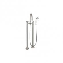 California Faucets 1303-48X.18-RBZ - Traditional Floor Mount Tub Filler