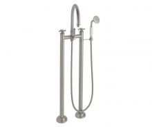 California Faucets 1303-60.18-RBZ - Traditional Floor Mount Tub Filler