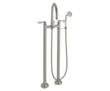 California Faucets 1303-69.18-PC - Traditional Floor Mount Tub Filler