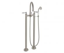 California Faucets 1303-CLEV.18-PC - Traditional Floor Mount Tub Filler