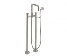 California Faucets 1403-60.18-RBZ - Traditional Floor Mount Tub Filler