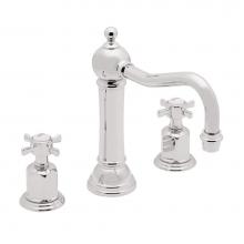 California Faucets 3202ZB-RBZ - 8'' Widespread Lavatory Faucet with ZeroDrain®