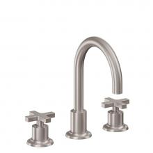 California Faucets 4502AXZBF-PC - 8'' Widespread Lavatory Faucet with Completely Finished ZeroDrain