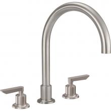 California Faucets 4508A-PC - Complete Roman Tub Set