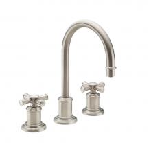 California Faucets 4802XZB-MOB - 8'' Widespread Lavatory Faucet with ZeroDrain